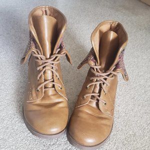 Rock Candy   Women's Spray paint Combat Boots